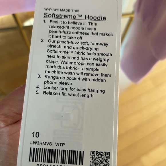 Lululemon softstreme vitapink hoodie - Picture 2 of 6